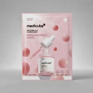 Máscara Facial Coreana Medicube PDRN Pink Vita Coating - para todos os tipos de pele