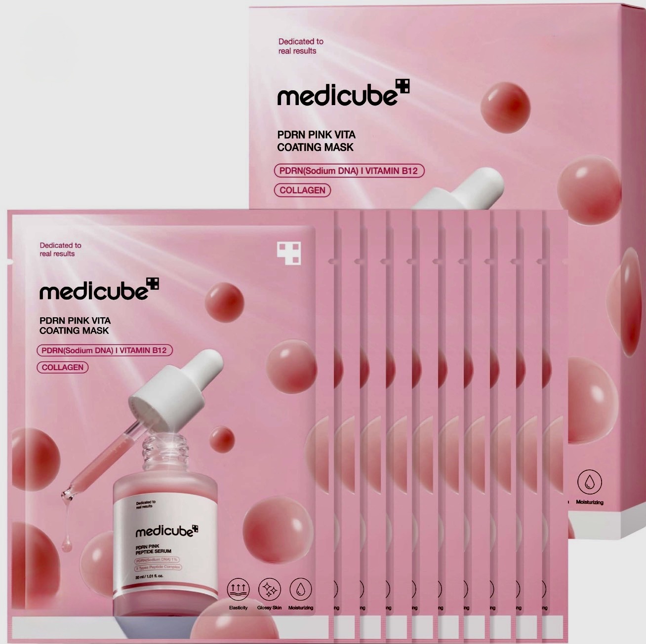 Medicube PDRN Pink Vita Coating Mask,