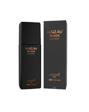 Body Spray Harav Black Men 200ml