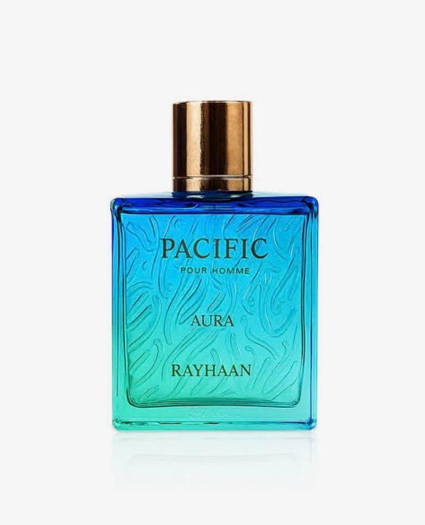 Perfume Rayhaan Pacific Aura Eau De Parfum 100ml Para Homens - Imagem 3
